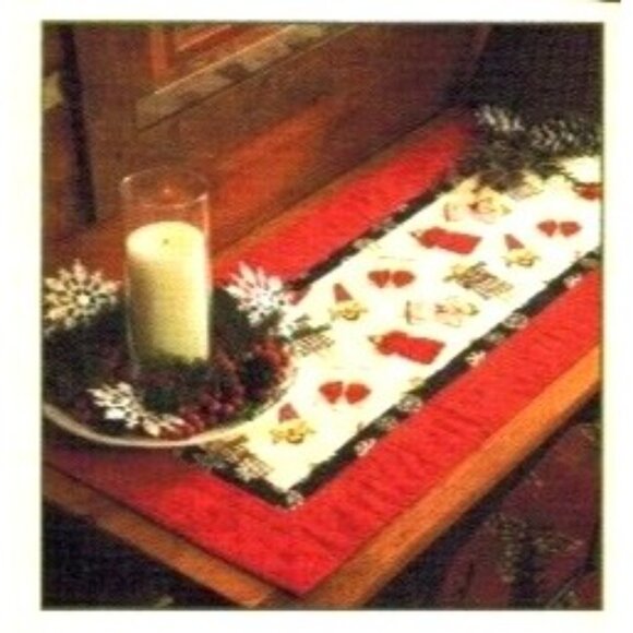 Celebrate A Cozy Christmas Panels & Patchwork Holiday Craft Book Janet Wecker-Fr - Picture 5 of 6